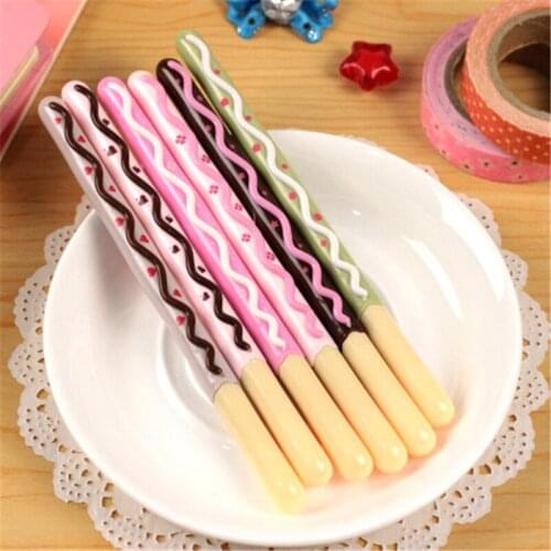 DL A108 South Korea stationery lovely creative lifelike chocolate bar neutral pen Korean male and female students