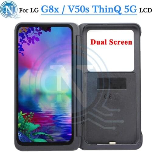 Secondary display For LG V50S ThinQ 5G LCD LM-510N LCD Display Touch Screen Digitizer Assembly Replacement For LG V50S LCD