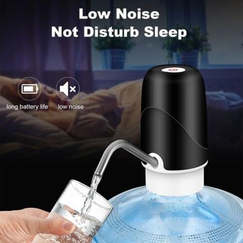 USB Fast Charging Electric Automatic Pump Dispenser Double Motor Bottle Drinking Water Bottle Pump For Home Ofice