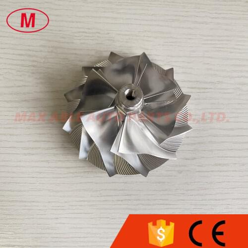 GT3794 67.77/94.00mm 6+6 blades Turbo Billet/milling/aluminum 2618 compressor wheel for CHEVY 6.6L