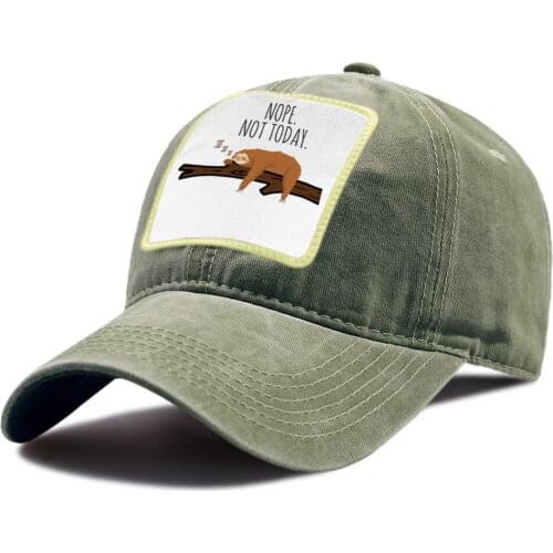 Sunscreen Sport Snapback Hat Outdoor Summer Riding Sun Hats Nope Not Today Cartoon Baseball Caps Unisex Breathable Baseball Cap