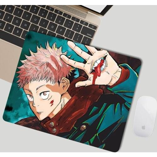 Computer Mouse Pad Gamer Jujutsu Kaisen Mousepad Pc Accessories Gaming Desk Table Pads Anime Mat Keyboard Small Mouse Cool