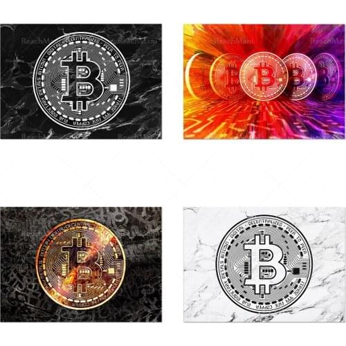 Creative Canvas Art-Bitcoin Wall Art Bureau / Décoration de la maison