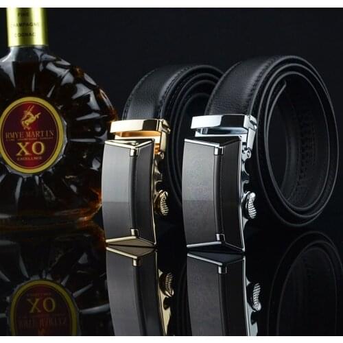 Men Belts Fashion Mens Genuine Leather Belt Strap Designer Automatic Personality Belts Suit Trousers Belt