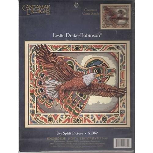 The Soul of the Sky 43-38 Counted Cross Stitch 11CT 14CT 18CT Cross Stitch Kits Embroidery Needlework Sets