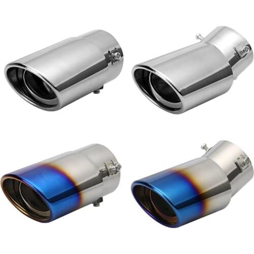 Car Stainless steel Exhaust Muffler Tip Pipe auto accessories For Toyota Avensis t25 t27 car styling