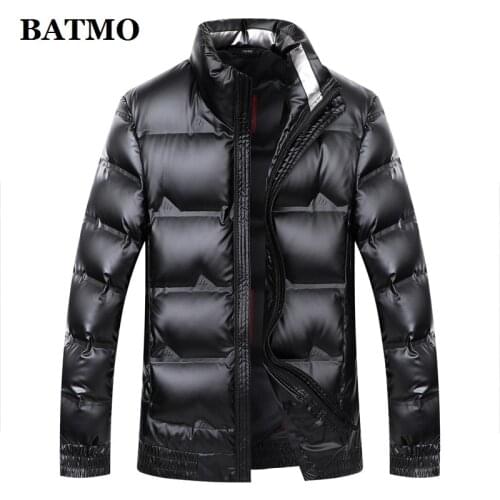 BATMO 2020 new arrival winter 90% white duck down jackets men,mens waterproof down jackets ,parkas men,plus-size S-4XL 093