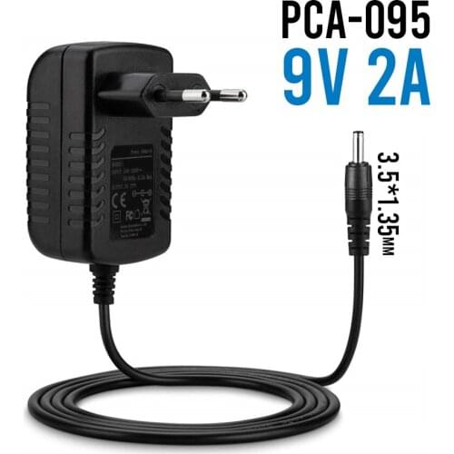 PCA-095 9V 2A 3.5*1.35mm 18W generic charger for laptop