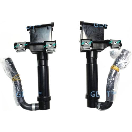 1 pcs LHD lancer ex Headlight Spray Nozzle for Lancer Gt Headlamp Washer Cover for fortis Without Painting Jet Spout for Evo 10