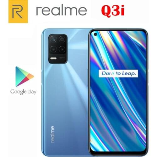 New Original Official Realme Q3i 5G Mobile Phone 6.5 Inch 90Hz Reflash Rate 5000mAh 18W Fast Charge 48MP Rear Camera Face ID