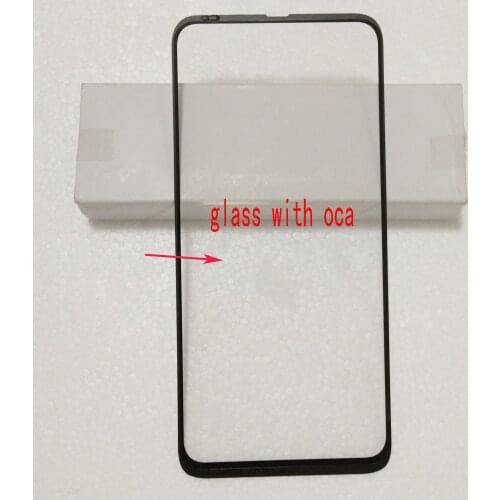 5Pcs glass+oca glue For Motorola Moto One Fusion Touch Screen Panel Front Outer Glass Lens Replacement