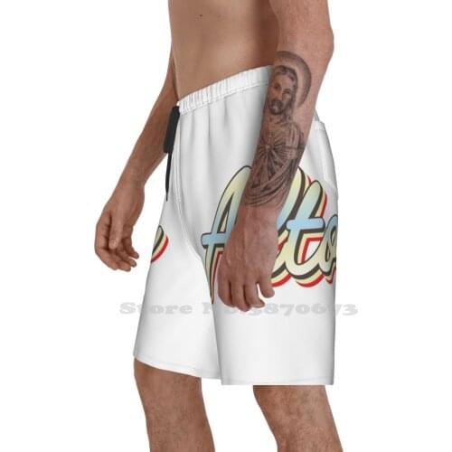 Alton College Town Script 1 Loose Thin Beach Sports Shorts Illinois Alton Usa State Alton Illinois American Chicago Il America