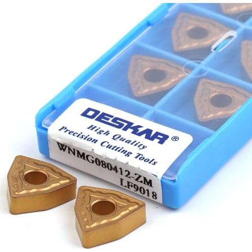 WNMG080404 ZM WNMG080408 ZM WNMG080412 ZM LF9018 High quality Turning inserts CNC lathe Carbide inserts Special for steel parts