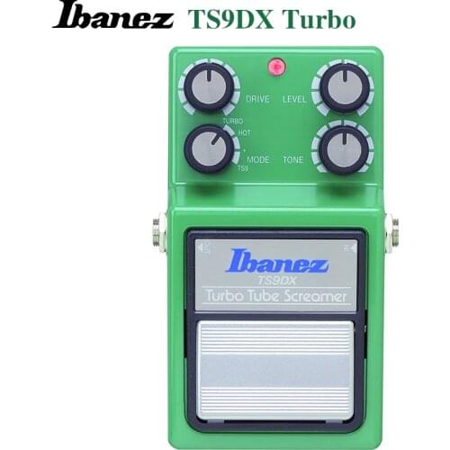 Ibanez Turbo Tube Screamer TS9DX Guitar Effects Overdrive Pedal | Drive, Tone, and Level | Made in Japan