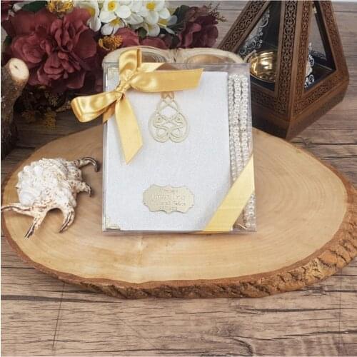 Mevlüt Package Acetate Box Velvet Yasin Pearl Rosary-609 (Color 6-choice)