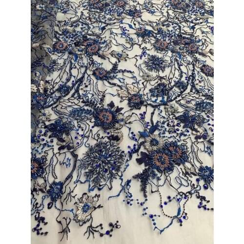 African Sequins Tulle Mesh Lace Fabric SYJ-2986811 High Quality Lace Nigerian Net Lace Fabrics For Women Party Wedding