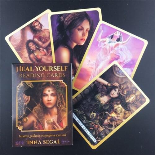 Heal Yourself Reading Cards Tarot Card English Version Fun Tarot Deck For Home Family Friends Oracle Table Board Games