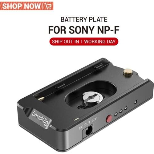 For Sony NP-F Type Batteries DSLR Camera Clamp NP-F Battery Adapter Plate EB2504