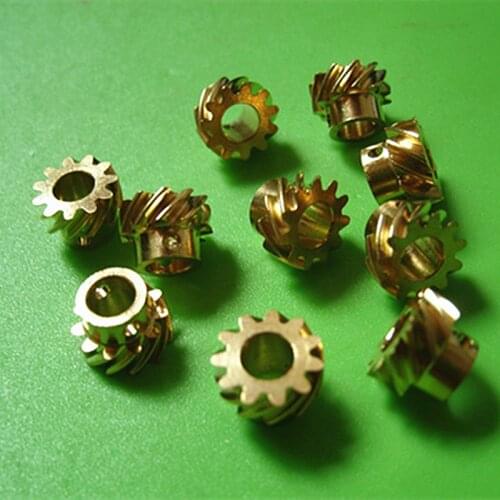 0.5M 11T Coppe Gear 90 Degree Combination Helical Gear Drive 4MM RIGHT-HAND