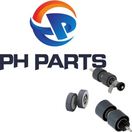 1 X PA03575-K011 PA03575-K012 PA03575-K013 Pick Roller Set Brake Roller Separator Roller Tire Rubber for Fujitsu fi-6400 fi-6800