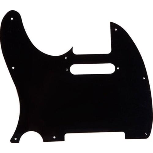3 Ply Tele Style Electric Guitar Pick Guard Scratch Plate Fit Black