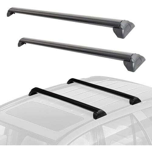 Roof Rack Cross Bar Rail for 2002 2003 2004 2005 2006 2007 Saturn Vue Cargo Racks Rooftop Luggage Canoe Kayak Carrier Rack
