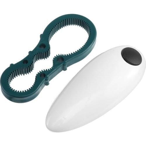 Electric Bottle Can Opener Automatic Can Tin Opener Battery Operated Handheld Can Opener One Touch Go Safe Easy Can Opening Tool