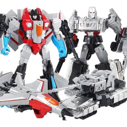 WEI JIANG Transformation Toys Boy Robot Cool Dinosaur Tank Aircraft Model Action & Toy Figures ABS Plastic Classic Kids Toy
