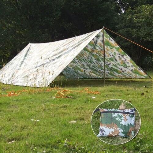 Wear resistant Oxford Gardon Pet Sun Shelter Camouflage sky screen Shade Sails Windproof,Rainproof and sunshade canopy size 3*3m