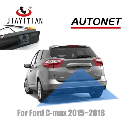 JIAYITIAN HD Trunk Handle Camera For Ford Cmax C-MAX 2015~2018 /CCD/Night Vision/Backup Reverse rear view Camera