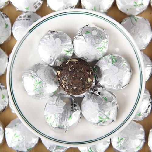 Yunnan Pu'er Tea Chinese Mini Puer Tea Pu'er Tea Pot 250g Jasmine Pu'er Tea health care and sliming tea