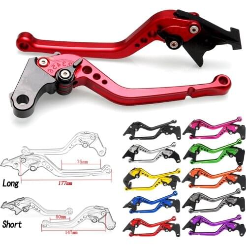 Short & Long Motorcycle CNC Adjustable Brake Clutch Levers For Suzuki GSX-S1000 / F / ABS 2015 2016 GSXS1000 2009-2016