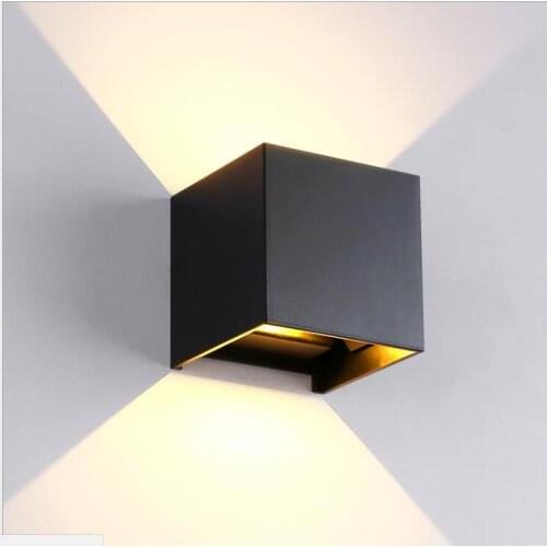 L Outdoor wall light LED Modern minimalist LED wall lamp aluminum living room bedroom aisle lights creative bathroom bathroom