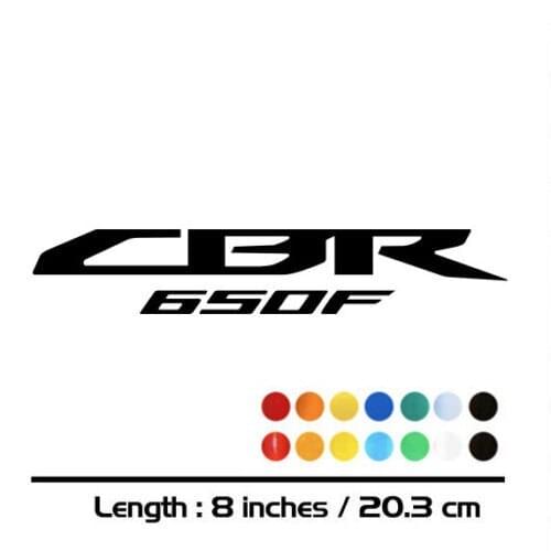 Motorcycle sticker accessories bike Fuel tank Wheels helmet notebook Luggage reflective MOTO car sign decal For Honda CBR650F