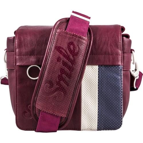 Smile Urban Nomad S Reflex-Garnet camera bag. Ideal for carrying photography accessories