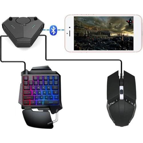 Waterproof Keyboard Mouse Set 3 In 1 Multifunctional Durable Mobile Gamepad Controller Keyboard Mouse Converter Kit