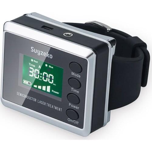 Family use Dr Laser Therapeutic Watch Physiotherapy Hypertension Diabetes Therapy Wrist Watch