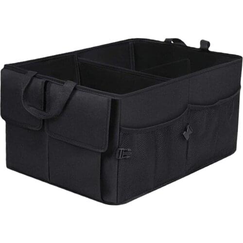 Car Boot Organiser Foldable Storage Bag, Easy to Categorize and Store Sundry