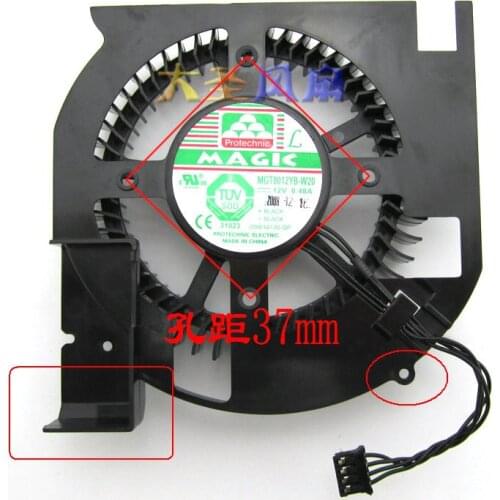 Original MGT8012YB-W20 DC12V 0.48A for Graphics Video Cooling fan