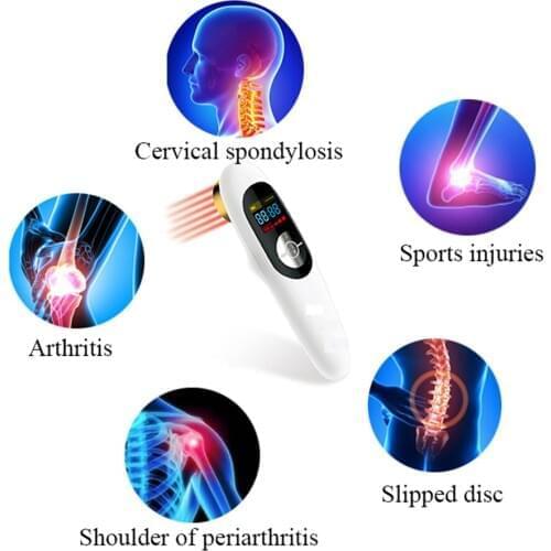 Portable Pain Relief Device Cold Laser Light Therapy Home Use Personal Health Monitor Physical Therapy