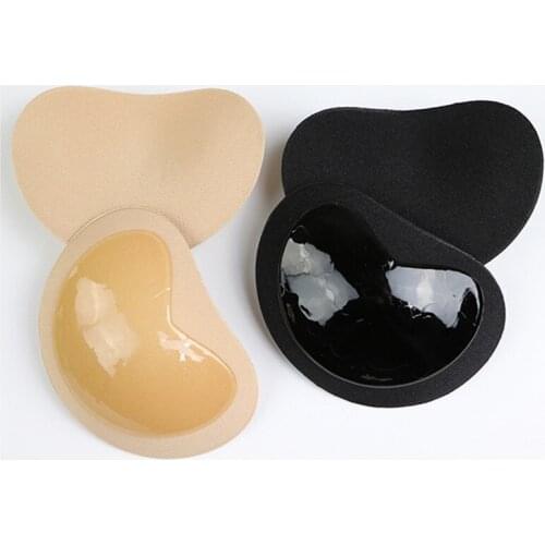 Women Self Adhesive Silicone Nipple Cover Invisible Reusable Nipple Stickers Bra Pad Bikini Bra Pads for Swimsuits Inserts