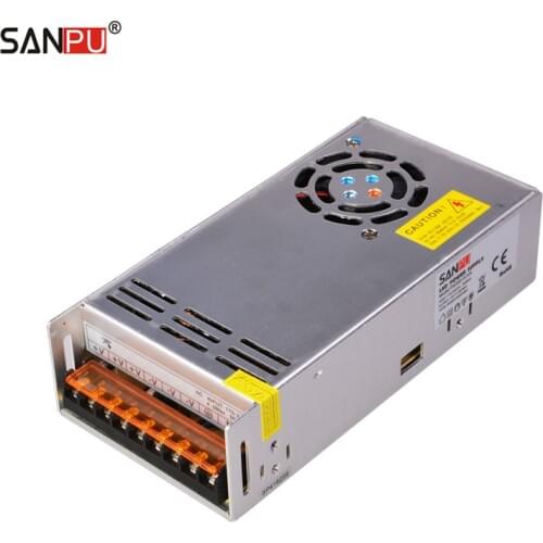 SANPU SMPS 350w dc 5v LED Power Supply 70a Constant Voltage Switch Driver 220v 230v ac dc Light Transformer Indoor for Display
