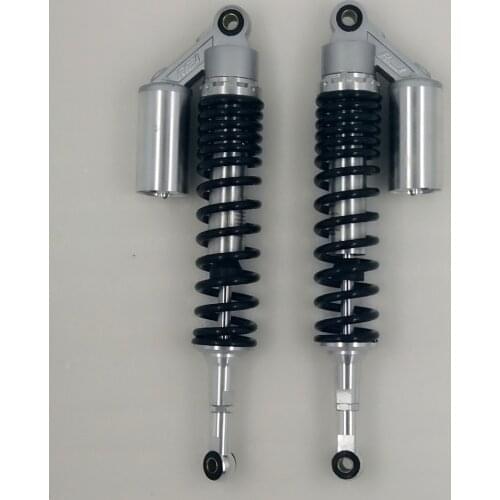440mm Universal 8mm spring Motorcycle Shock Absorber Suspension for HONDA YMAHA SUZUKI Kawasaki ATV Black Chrome 2 PCS