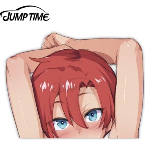 Jump Time Fate Grand Order Boudica (Rider) 2 10 Big Head Anime Peeker Vinyl Decal Waifu Kawaii Girl Car Stickers