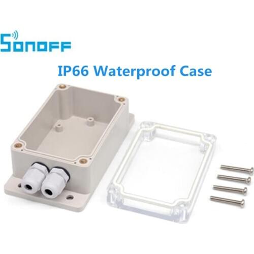 Sonoff IP66 Waterproof Cover Case for Sonoff Basic Wifi Switch/POW/DUAL/TH16/G1 Smart Home
