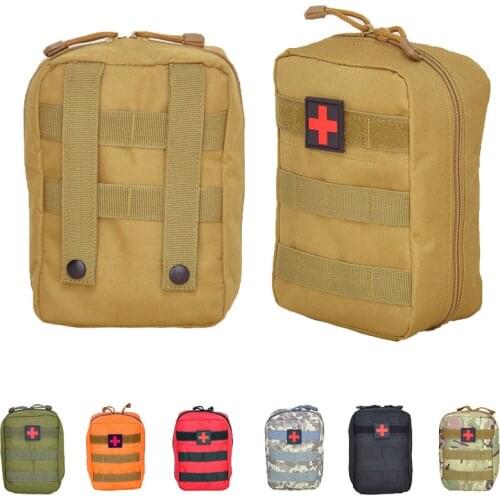 Military Tactical Medical Waist Pouch Outdoor Clibing Survival First Aid Kit Bag Emergency Travel Camping Hunting Molle Pouch
