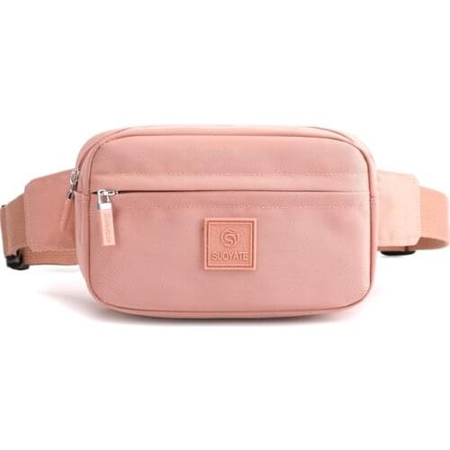 2020 New Nylon Women fanny pack Waterproof Lightweight Ladies Waist pack Casual Womens belt bag Fashion Womens waist bag