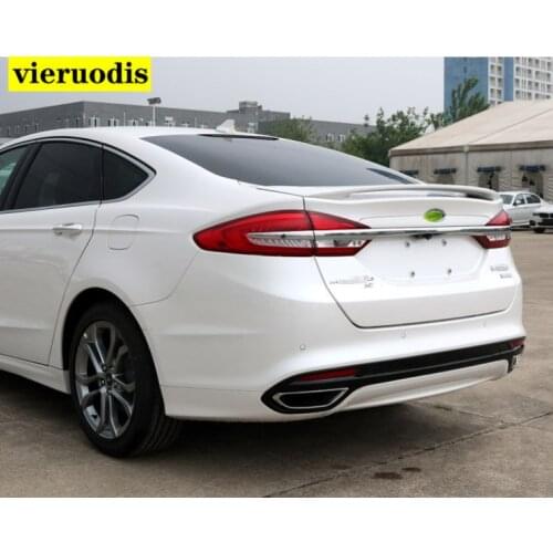 For Ford Mondeo 2013 to 2018 new type rear spoiler High quality ABS material spoiler primer DIY any color spoiler For Mondeo