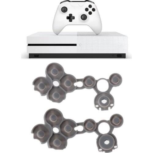 Replacement Rubber Conductive Button Parts for Xbox One Slim S Controller D Pad