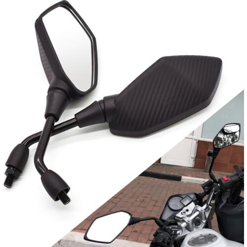 1 Pair Motorcycle Rear View Mirrors For YAMAHA XMAX 125/250/300/400 Iron Max NMAX 125 R120 10mm 8mm Back Side Convex Mirror